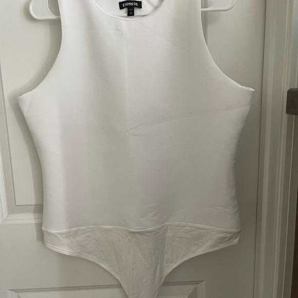 Express White Body Suit - Picture 3 of 3